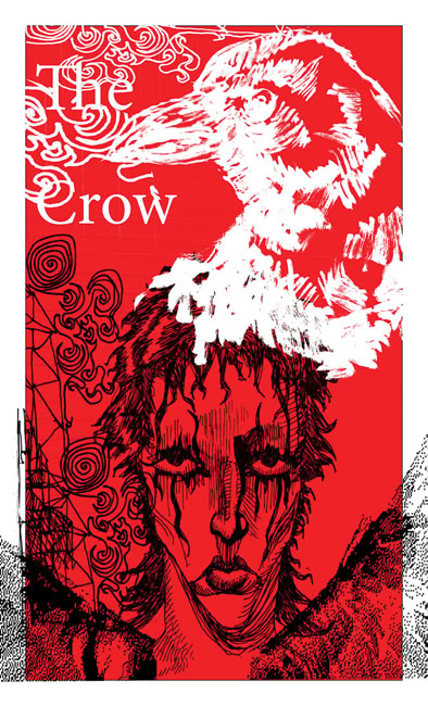 A RE-IMIGANING OF THE BOOK "THE CROW"